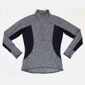 Athleta Running Wild 1/2 Zip Colorblock Pullover